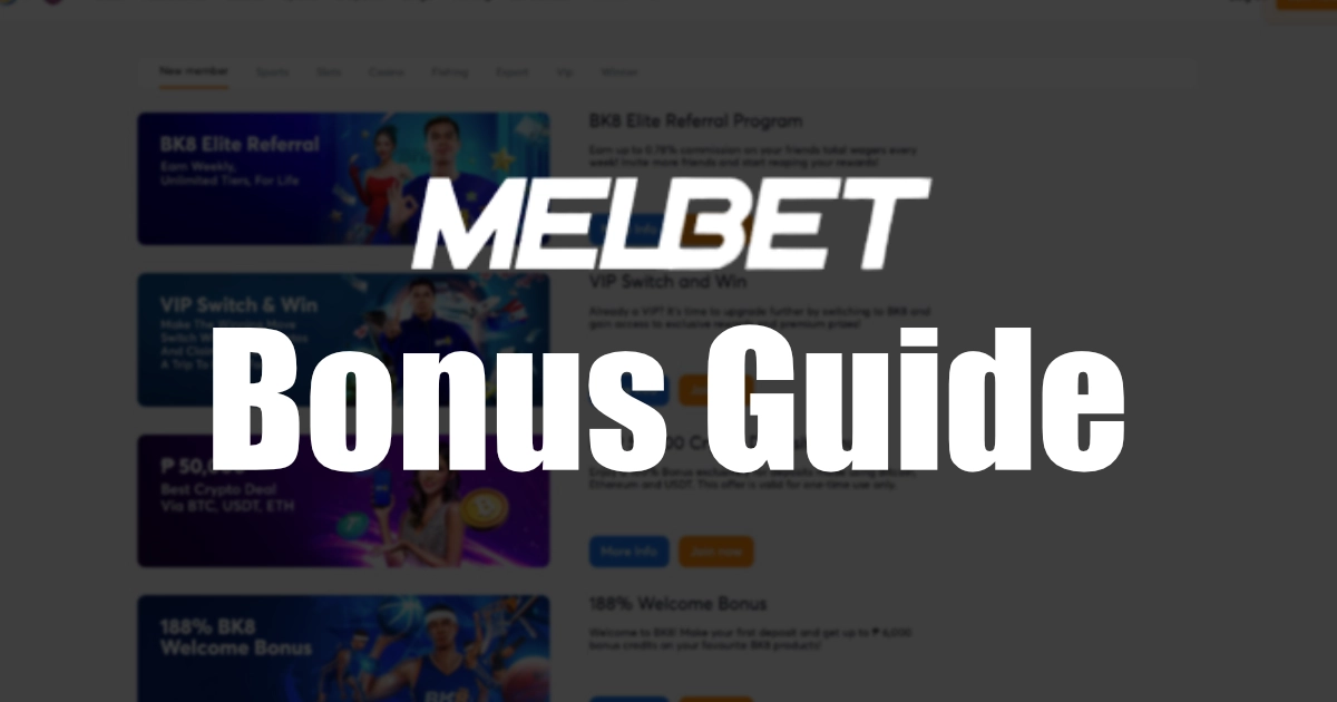 You are currently viewing Melbet Bonus Guide for Filipino Players | 2025 Promotions